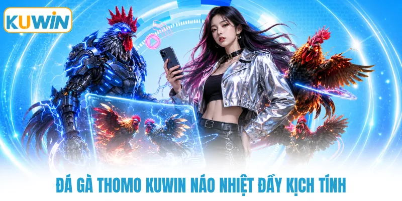 Đá gà Thomo KUWIN náo nhiệt đầy kịch tính