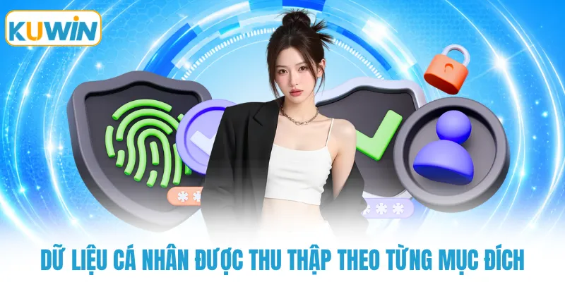 Dữ liệu cá nhân được thu thập theo từng mục đích